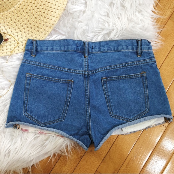 American Flag Denim Shorts 🇺🇸 - Picture 5 of 5